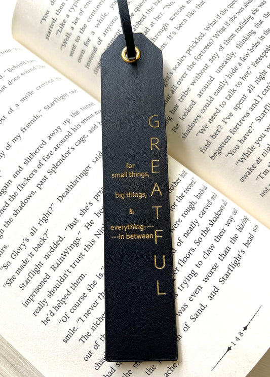 Personalized Leather Bookmark, Book Lover, Gift for Readers - Birthday - Anniversary - Unique Groomsmen, Fathers Day Gifts